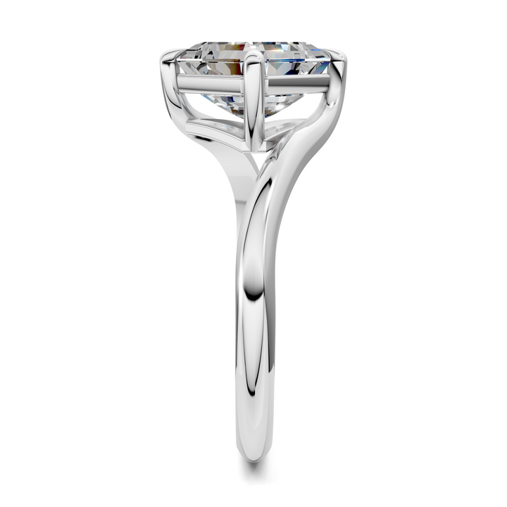 Sylvia Bypass Solitaire Ring