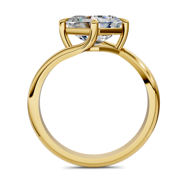 Sylvia Bypass Solitaire Ring