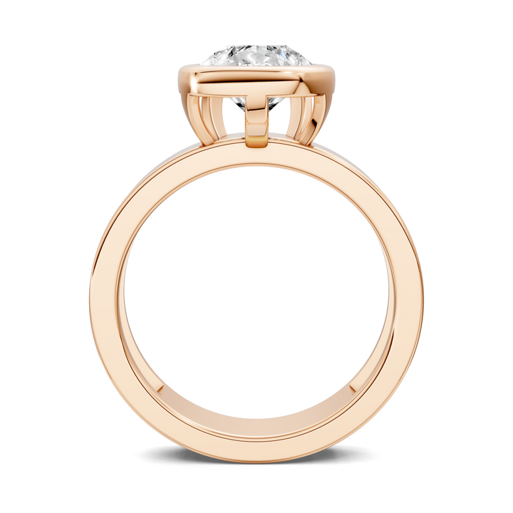 Jackie Bezel Solitaire Ring