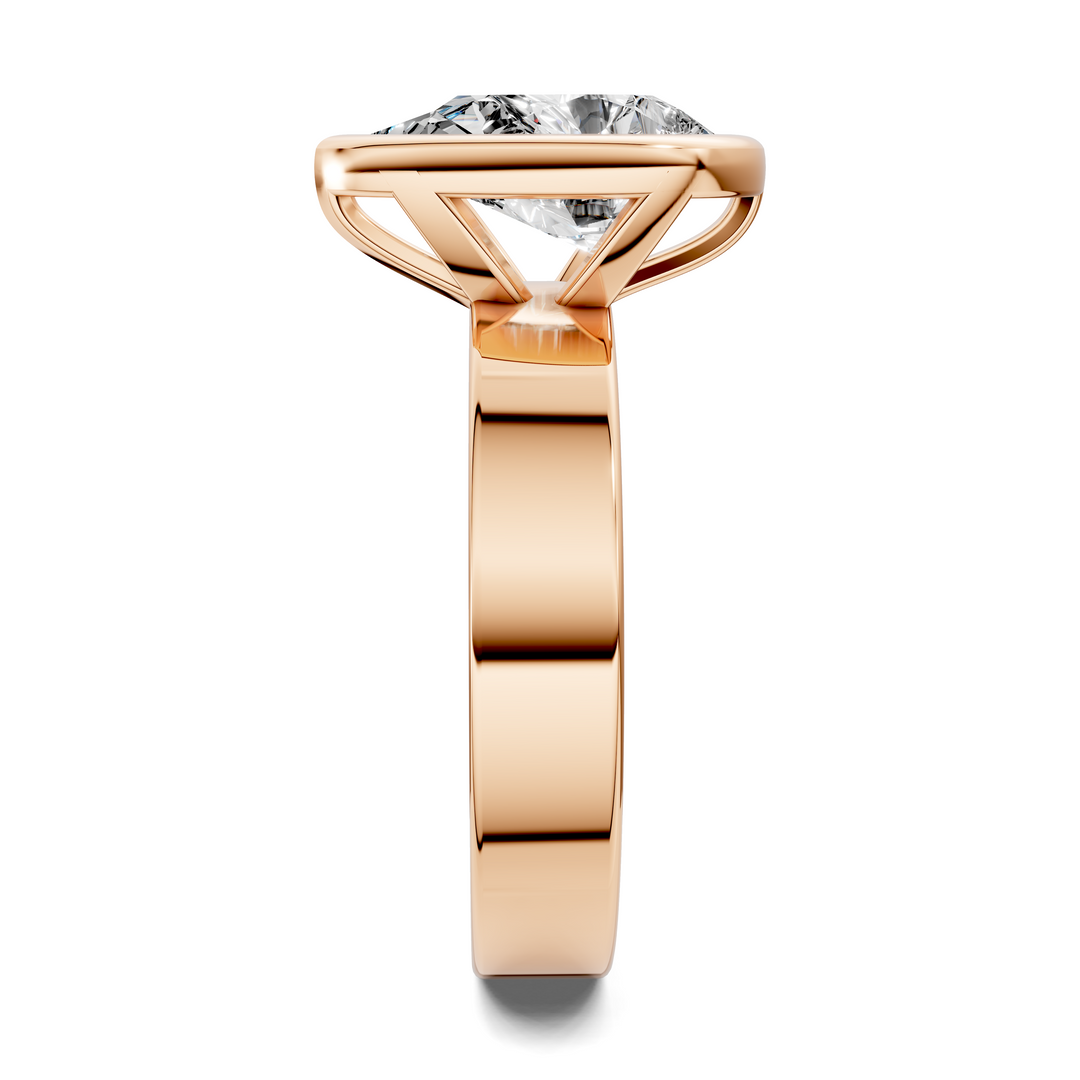 Jackie Bezel Solitaire Ring