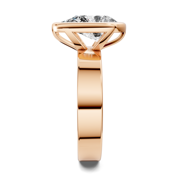 Jackie Bezel Solitaire Ring