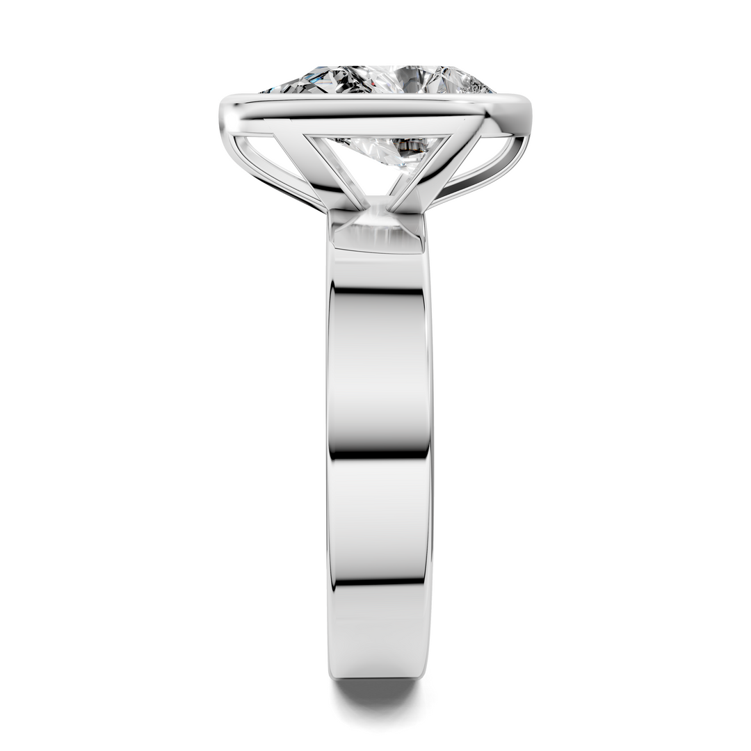 Jackie Bezel Solitaire Ring