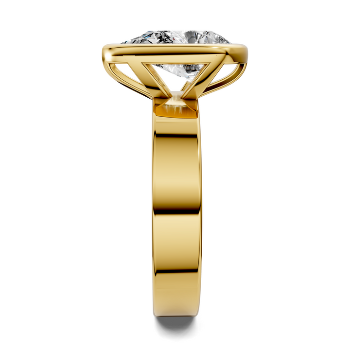 Jackie Bezel Solitaire Ring