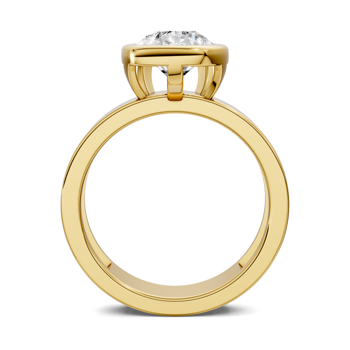 Jackie Bezel Solitaire Ring