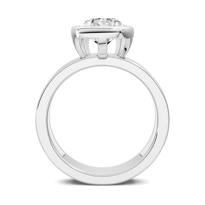 Jackie Bezel Solitaire Ring