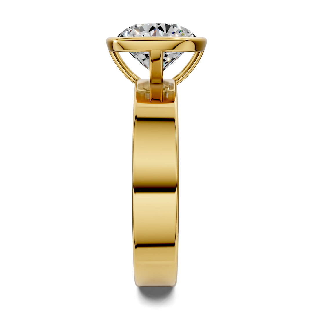 Jackie Bezel Solitaire Ring