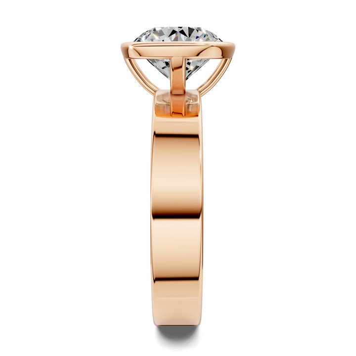 Jackie Bezel Solitaire Ring