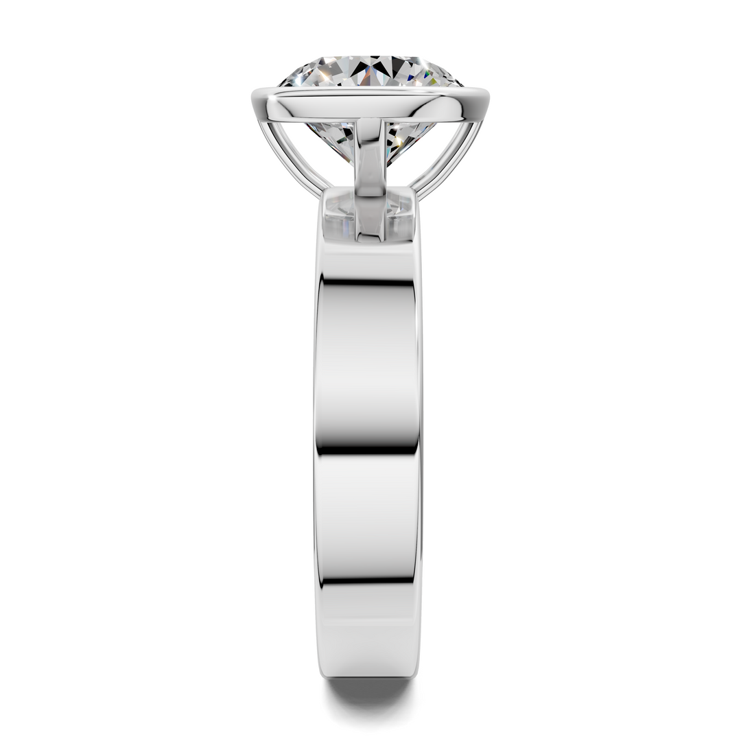 Jackie Bezel Solitaire Ring