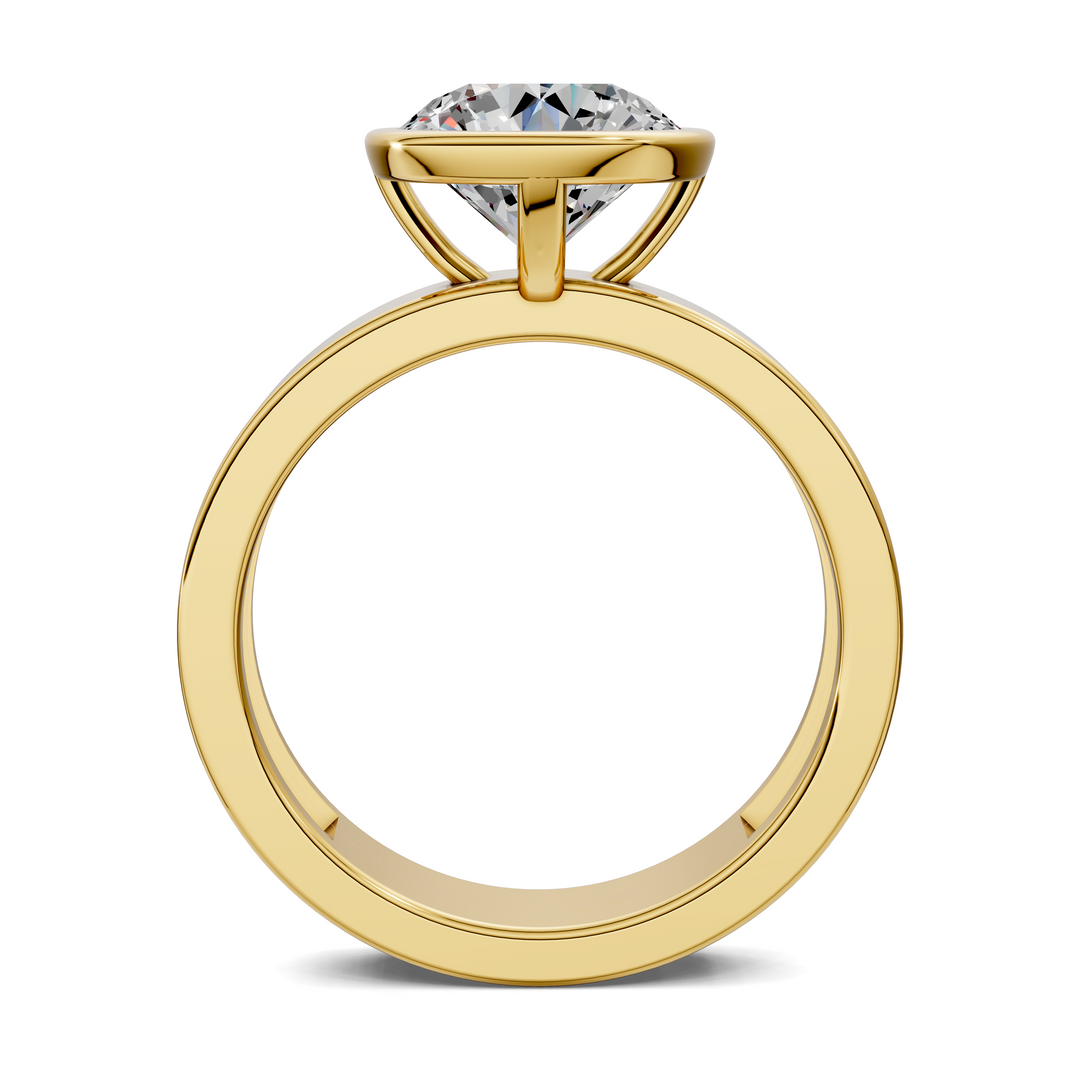 Jackie Bezel Solitaire Ring