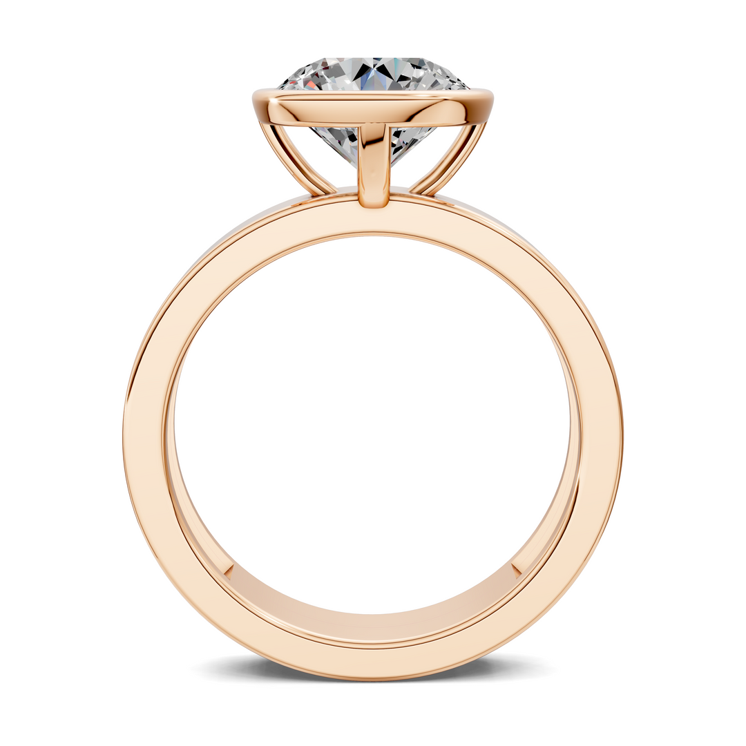 Jackie Bezel Solitaire Ring