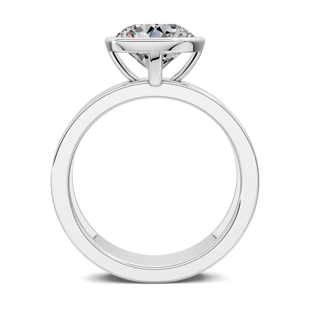 Jackie Bezel Solitaire Ring