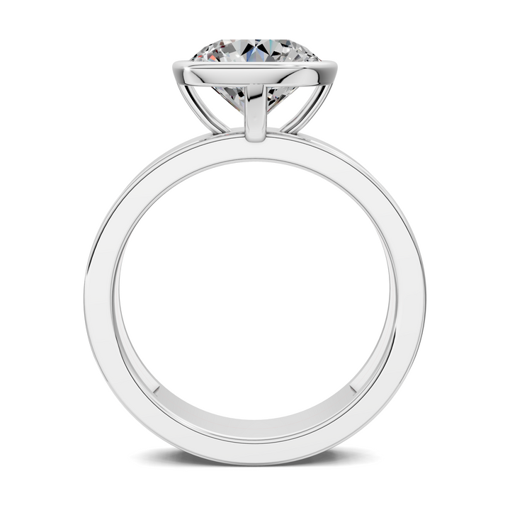 Jackie Bezel Solitaire Ring