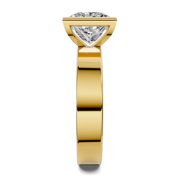 Jackie Bezel Solitaire Ring