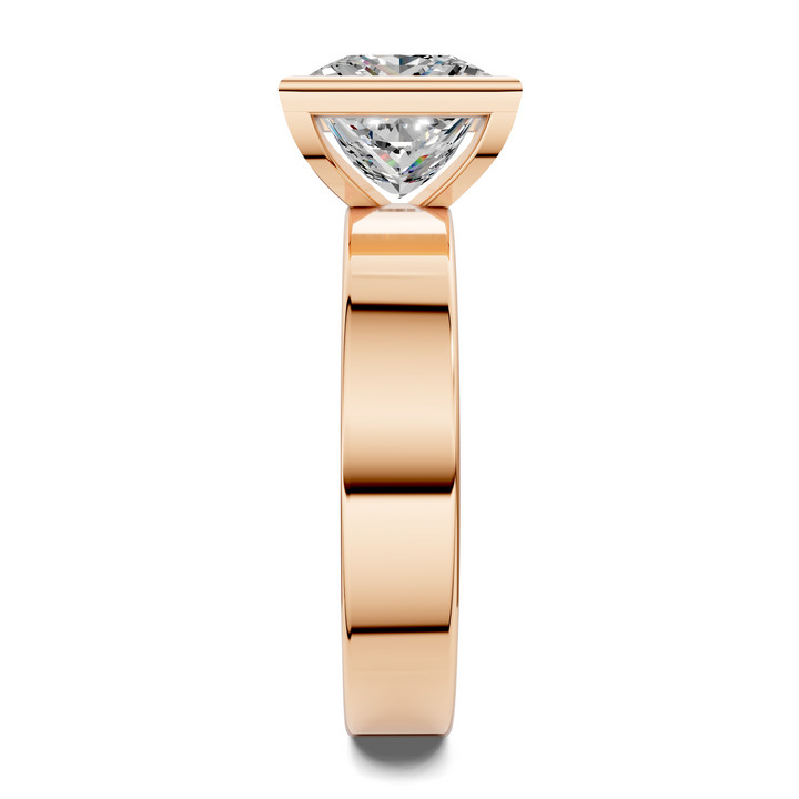 Jackie Bezel Solitaire Ring