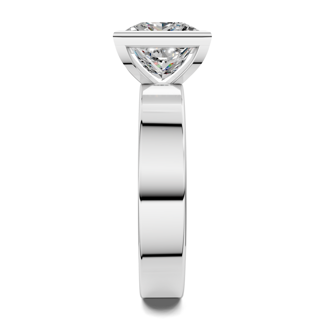 Jackie Bezel Solitaire Ring