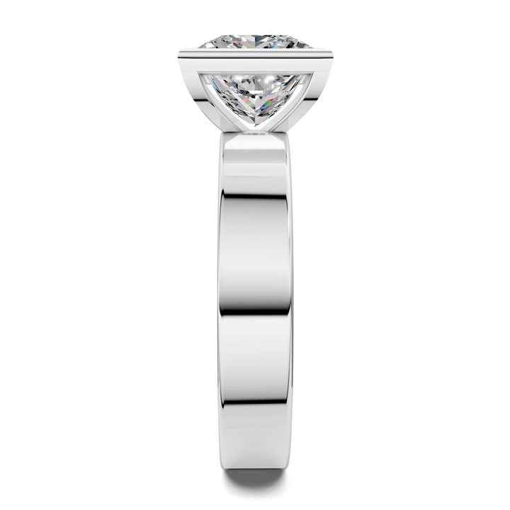 Jackie Bezel Solitaire Ring