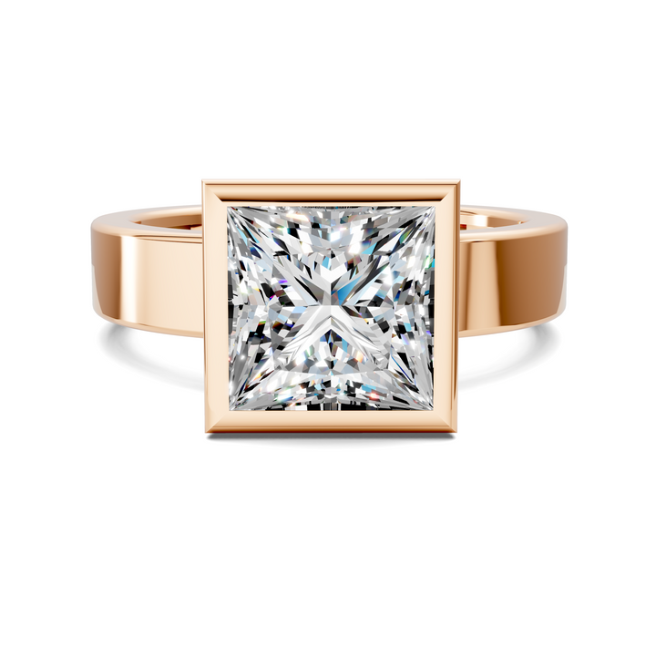 Jackie Bezel Solitaire Ring