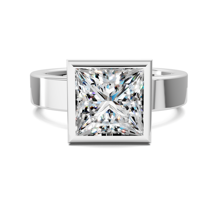 Jackie Bezel Solitaire Ring