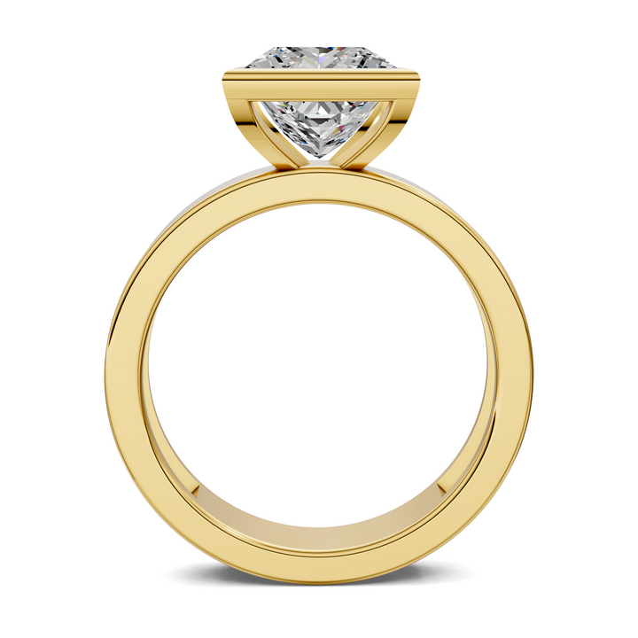 Jackie Bezel Solitaire Ring