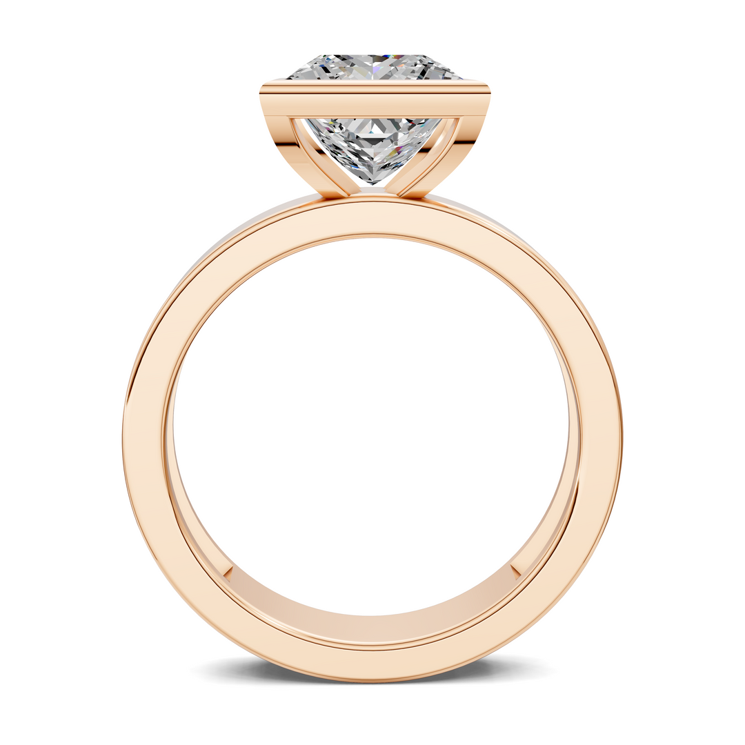 Jackie Bezel Solitaire Ring