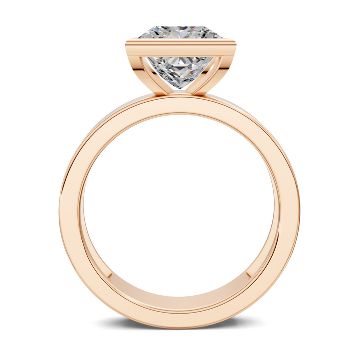 Jackie Bezel Solitaire Ring