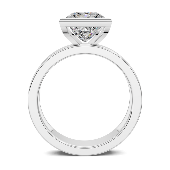 Jackie Bezel Solitaire Ring