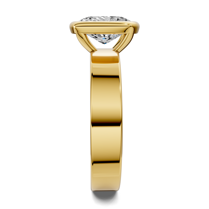 Jackie Bezel Solitaire Ring