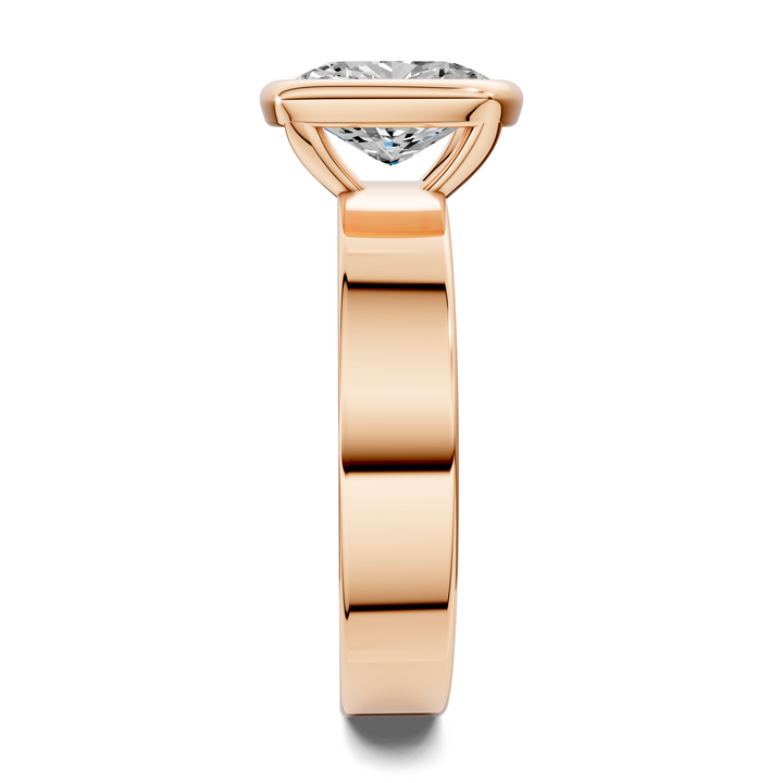 Jackie Bezel Solitaire Ring