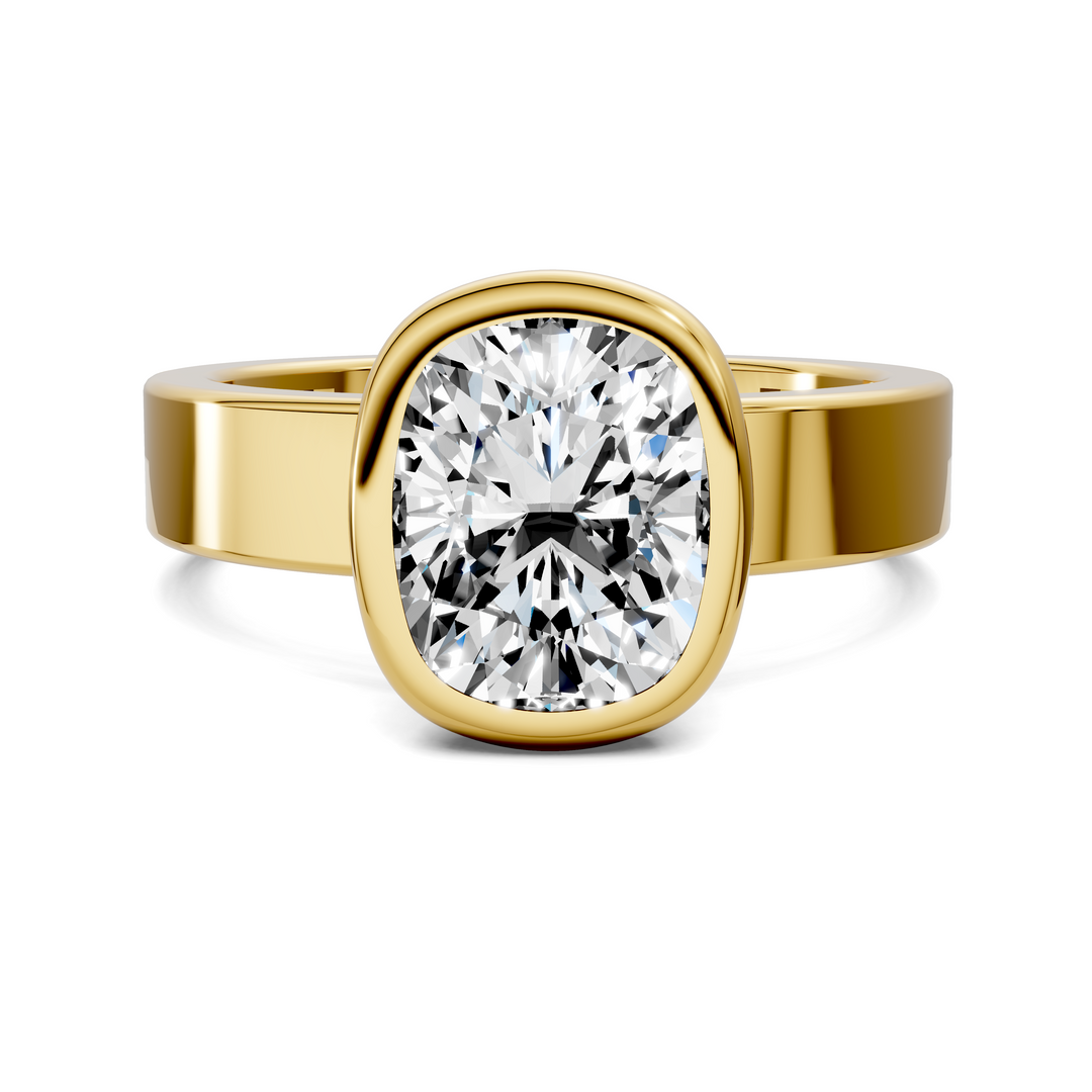 Jackie Bezel Solitaire Ring