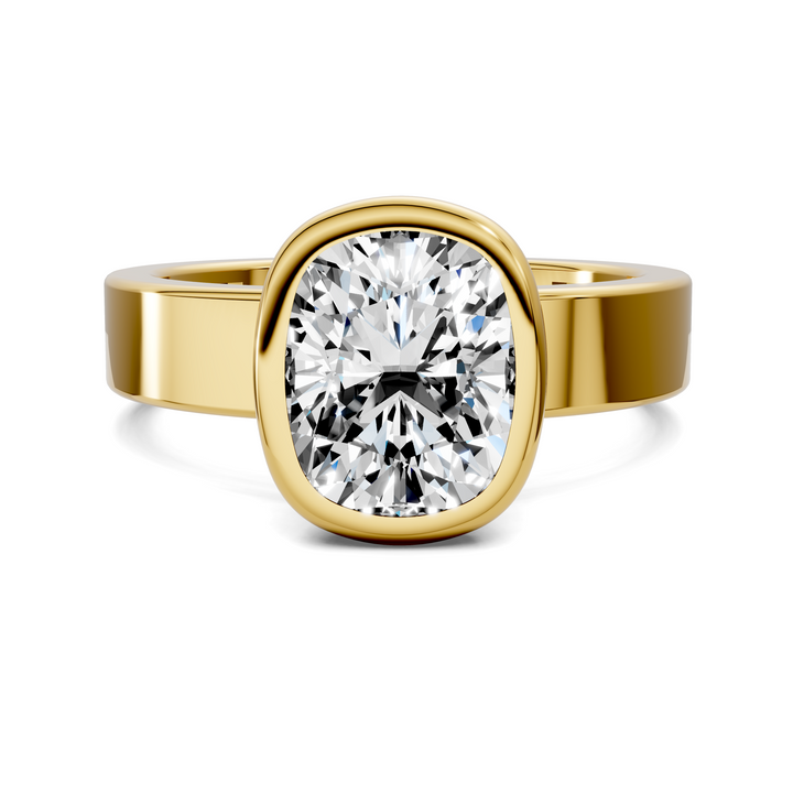 Jackie Bezel Solitaire Ring