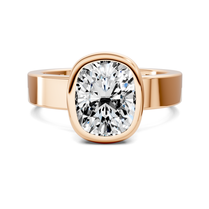 Jackie Bezel Solitaire Ring