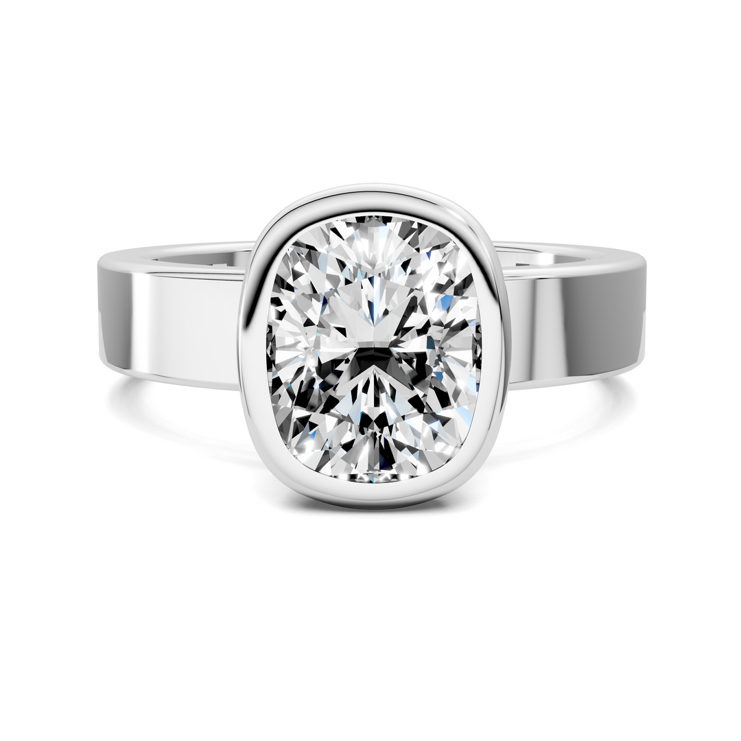 Jackie Bezel Solitaire Ring