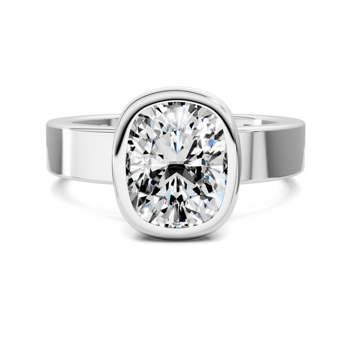 Jackie Bezel Solitaire Ring