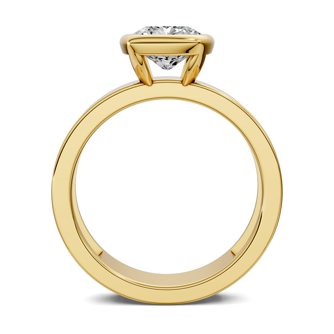 Jackie Bezel Solitaire Ring