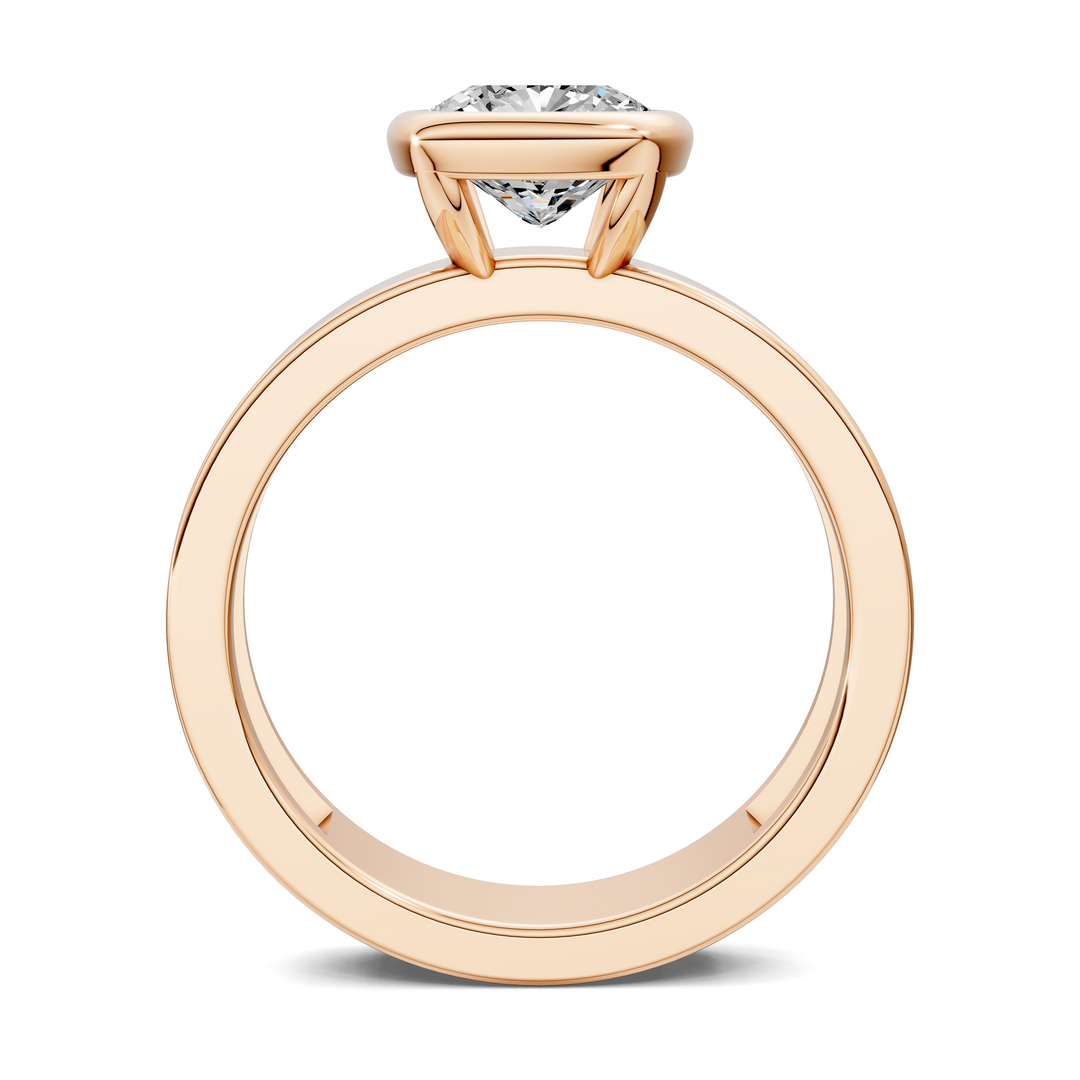 Jackie Bezel Solitaire Ring