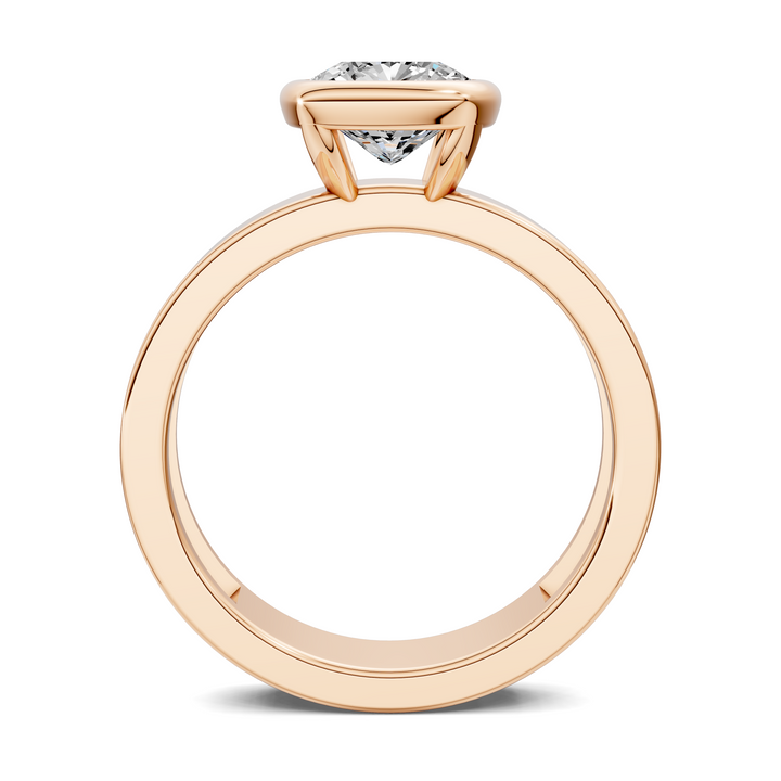 Jackie Bezel Solitaire Ring