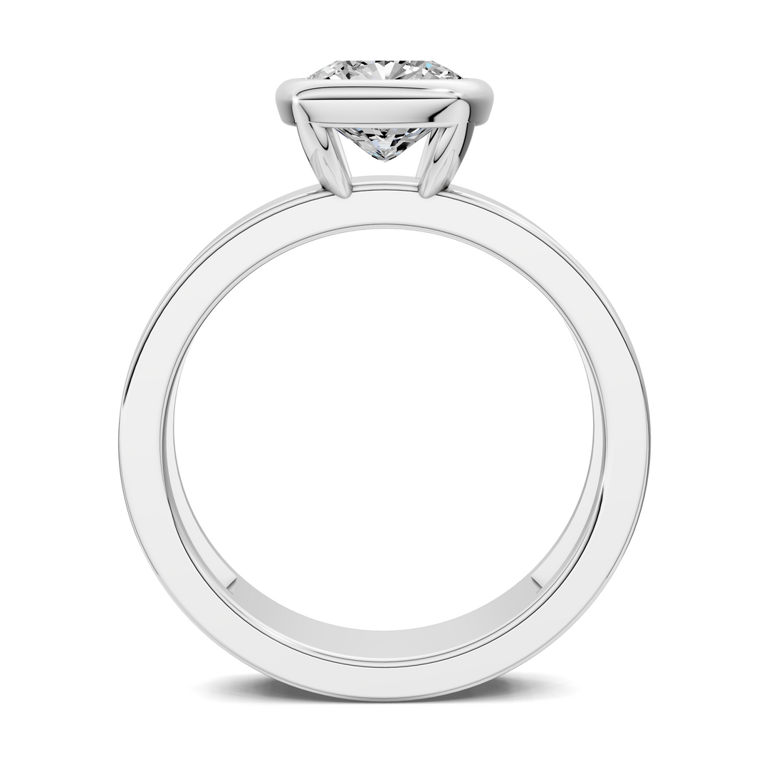 Jackie Bezel Solitaire Ring