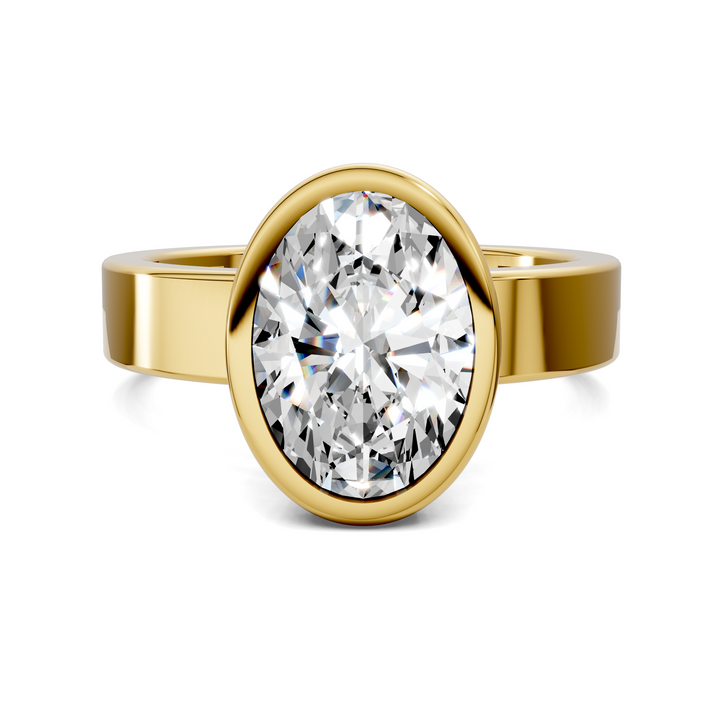 Jackie Bezel Solitaire Ring