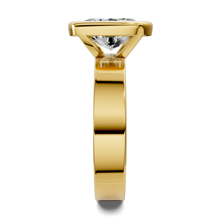 Jackie Bezel Solitaire Ring
