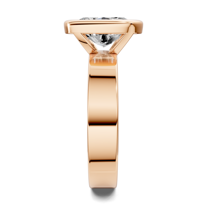 Jackie Bezel Solitaire Ring