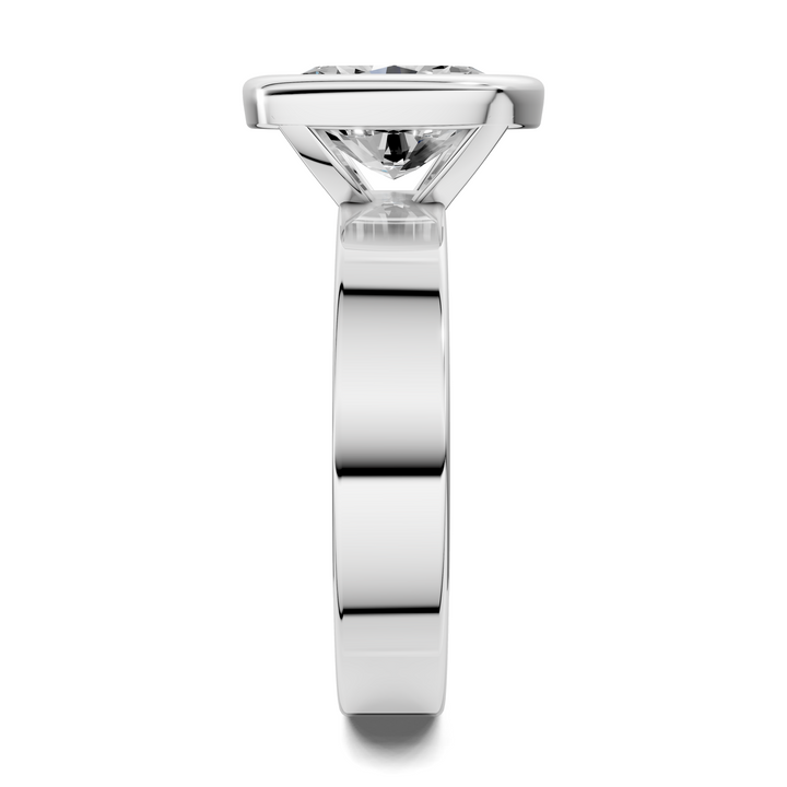 Jackie Bezel Solitaire Ring