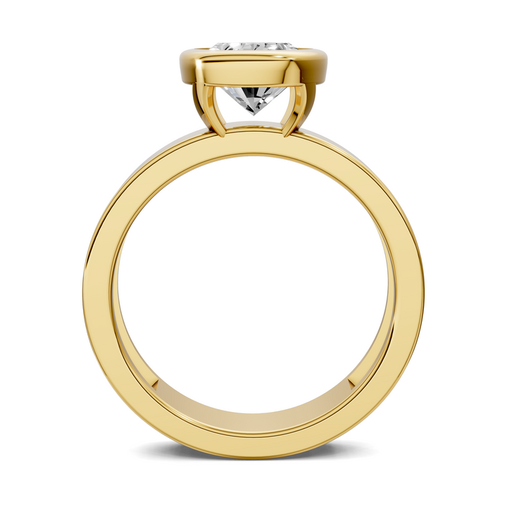 Jackie Bezel Solitaire Ring