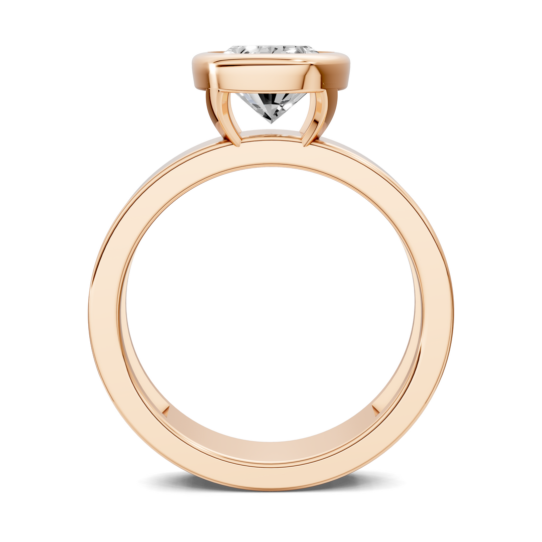 Jackie Bezel Solitaire Ring