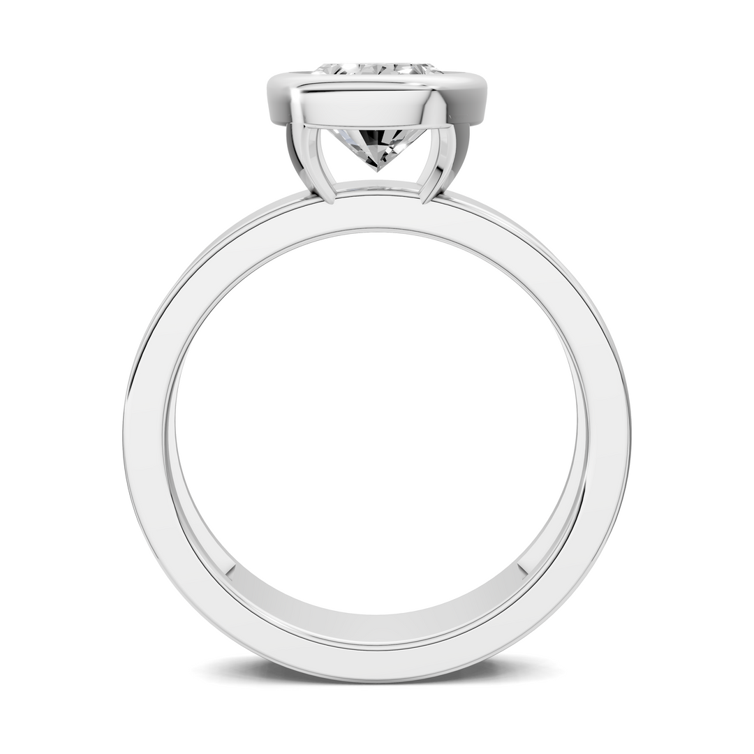 Jackie Bezel Solitaire Ring