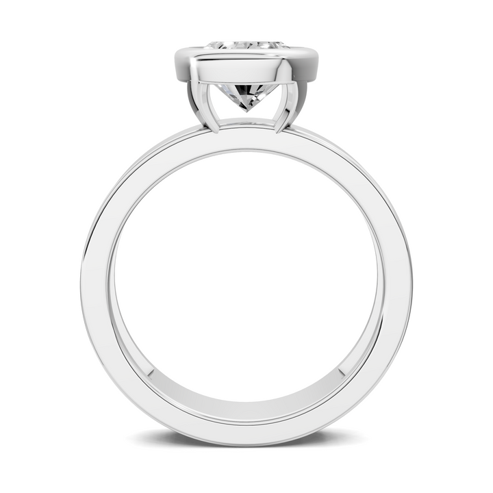 Jackie Bezel Solitaire Ring
