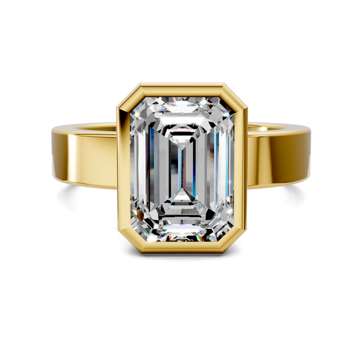 Jackie Bezel Solitaire Ring