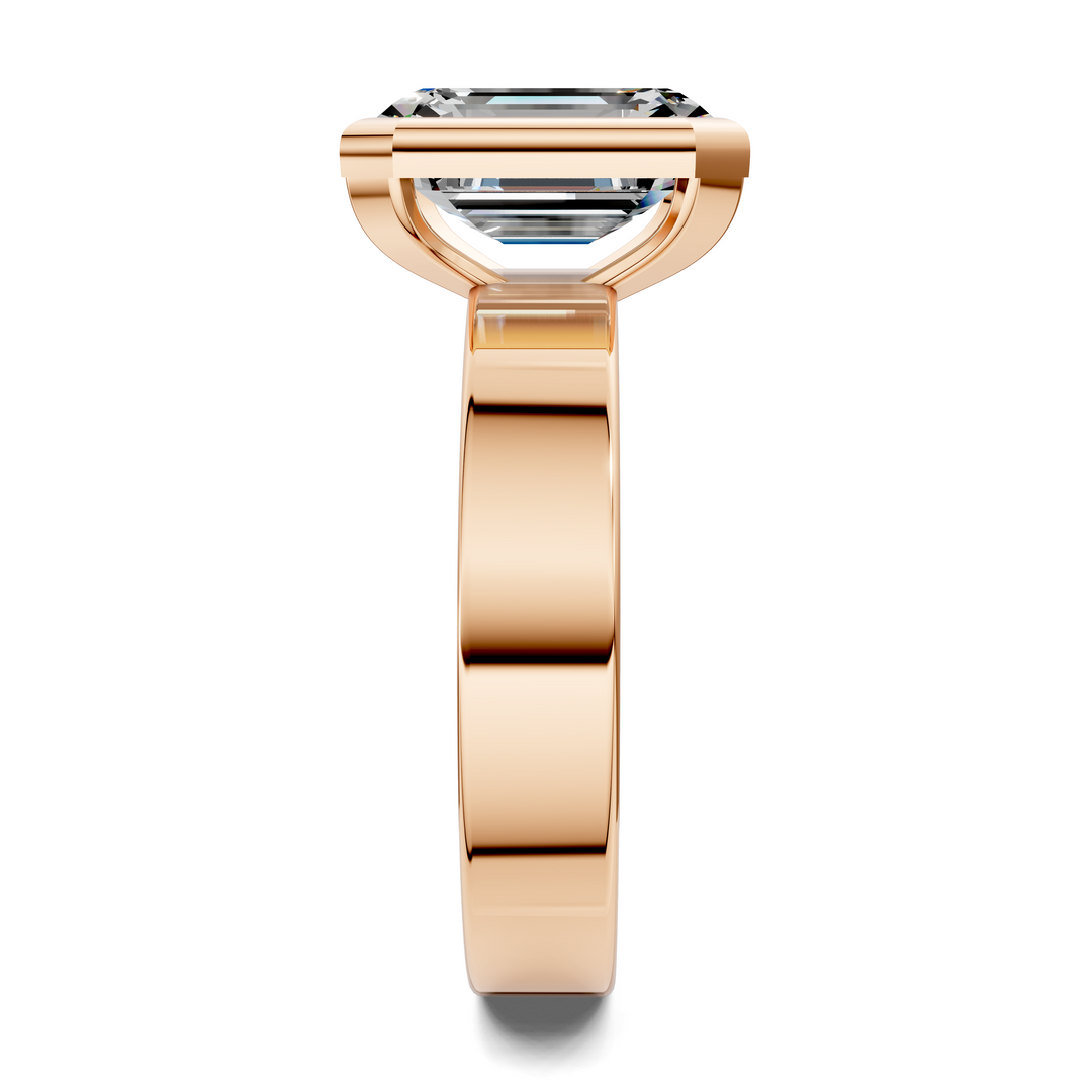 Jackie Bezel Solitaire Ring