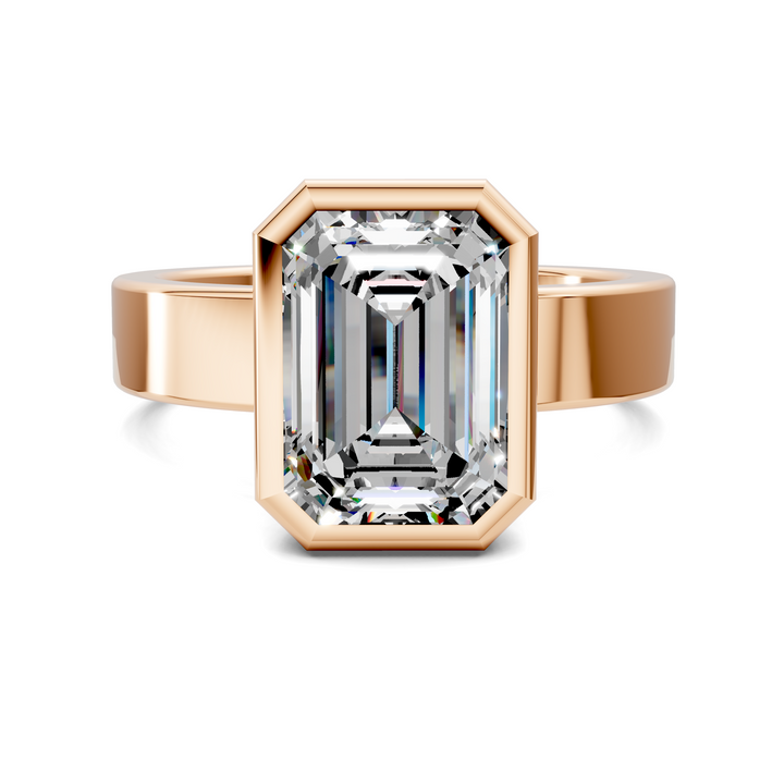 Jackie Bezel Solitaire Ring