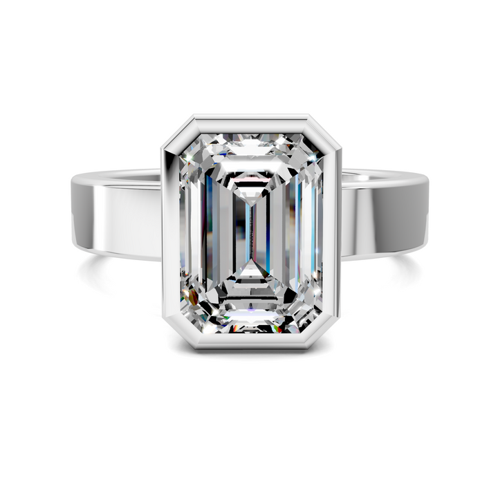 Jackie Bezel Solitaire Ring