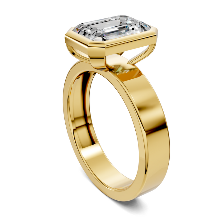 Jackie Bezel Solitaire Ring